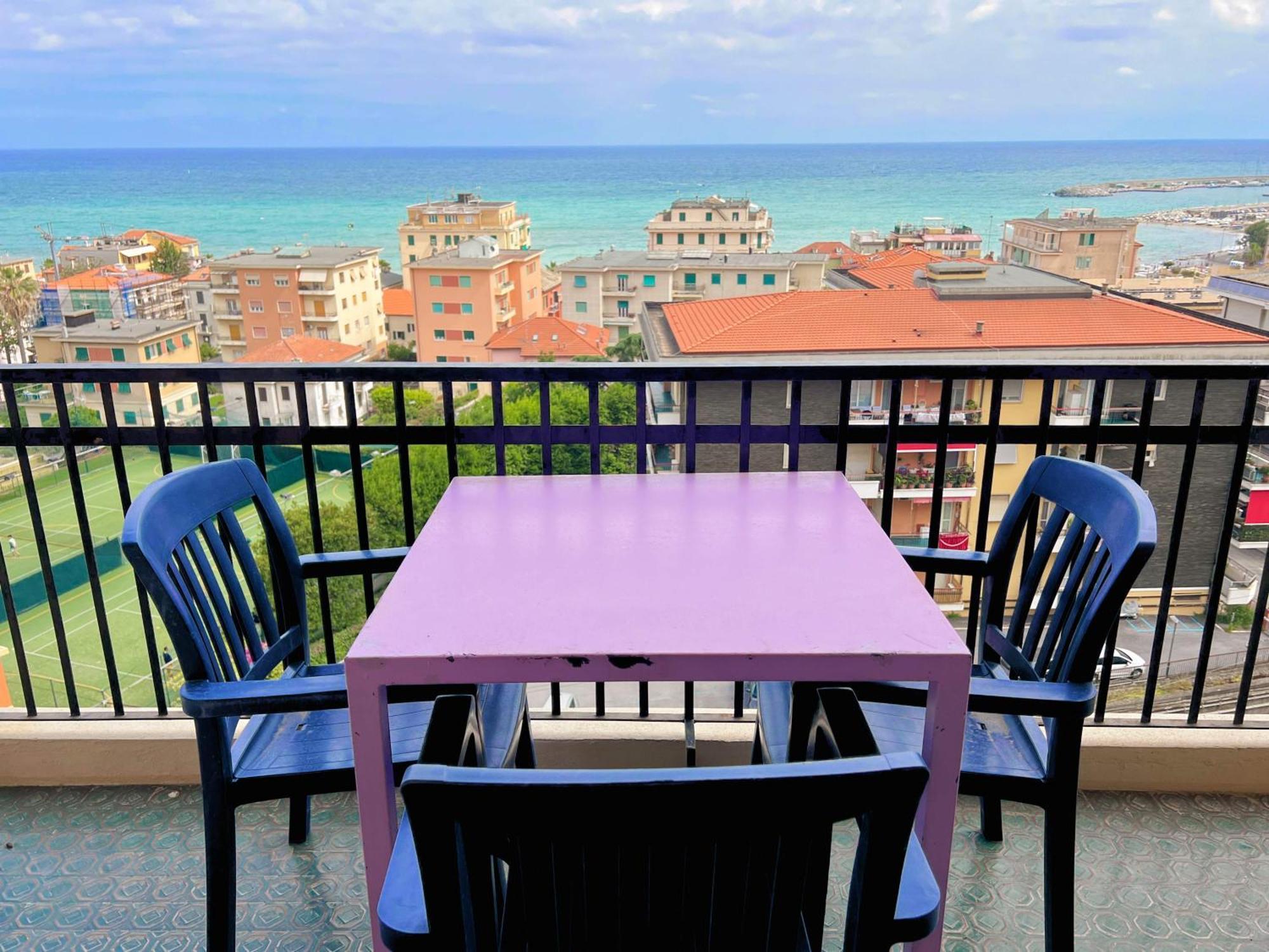 Ampio Appartamento Con Vista Varazze Dış mekan fotoğraf